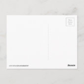 メッセージフォトおもしろいレトロ漫画ブックアーポップ・アートのト ポストカード (裏面)