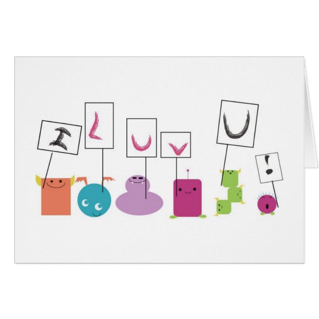 メッセージモンスター (正面横)