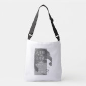 メッセージ付きトートバッグ クロスボディバッグ (正面)