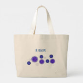 メッセージ付きトートバッグ ラージトートバッグ (裏面)