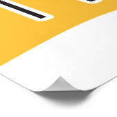 メッセージ付きポ感動的スター ポスター (角)