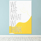 メッセージ付き拡大キャンバ感動的ス印刷 キャンバスプリント (インサイチュ (ウッドフロア))