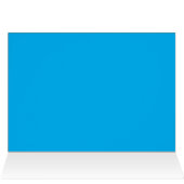 メッセージ付き父の日パーソナライズされたカード青 (内部横(上))