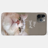 メッセージ付き猫 Case-Mate iPhoneケース (裏面(横))