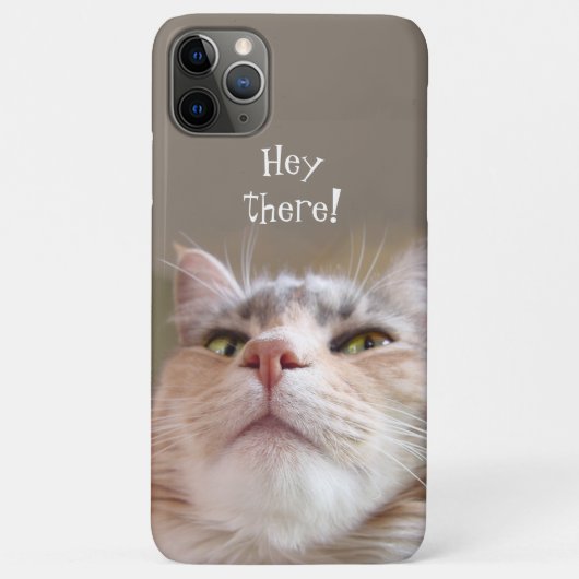 メッセージ付き猫 Case-Mate iPhoneケース (裏面)