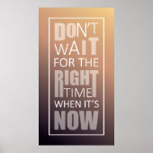 メッセージ内のメッセージ。やる気を起こさせる引用文デザイン。 ポスター (正面)