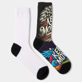 メッセージ前向きソックス ソックス (右)