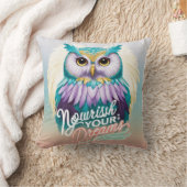 メッセージ威厳のある付きフロやる気を起こさせるウ クッション (ブランケット)