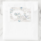 メッセージ性／アート性を重視される方に seal gete 長方形シール (バッグ)