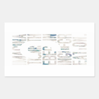 メッセージ性／アート性を重視される方に seal gete 長方形シール