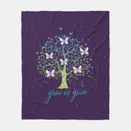 メッセージ感動的の猶予期間の延長 フリースブランケット