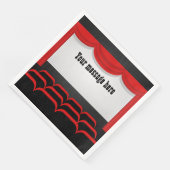 メッセージ映画館の追加パーティー紙ナプキン (コーナー)