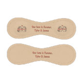 メッセージ素朴を愛する二人のかわいいハリネズミ 野球ボール (パネル)