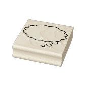 メッセージ考えバブルおもしろいレトロ漫画ブック ラバースタンプ (スタンプ)