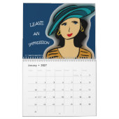 メッセージ聞エンジェルのための勇気付けられるの芸術 カレンダー (1月 2027)