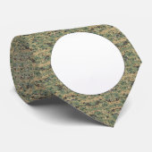 メッセージ迷彩柄 ネクタイ (ロール)