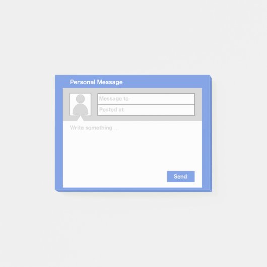 メッセージ・ボックスのポスト・イット ポストイット (正面)