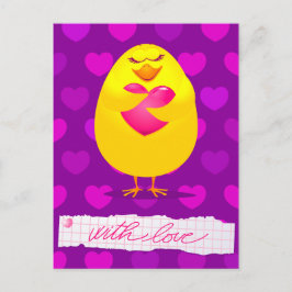 メッセージ、ポストカードと愛して甘い女 ポストカード