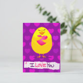 メッセージ、ポストカードと愛して甘い女 ポストカード (スタンド正面)