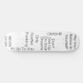 メッセー前向きジ スケートボード (横)