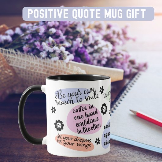 メッセー前向きジLove Yourself Mug マグカップ