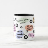 メッセー前向きジLove Yourself Mug マグカップ (中央)