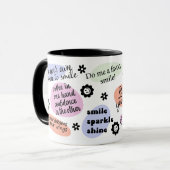 メッセー前向きジLove Yourself Mug マグカップ (正面左)