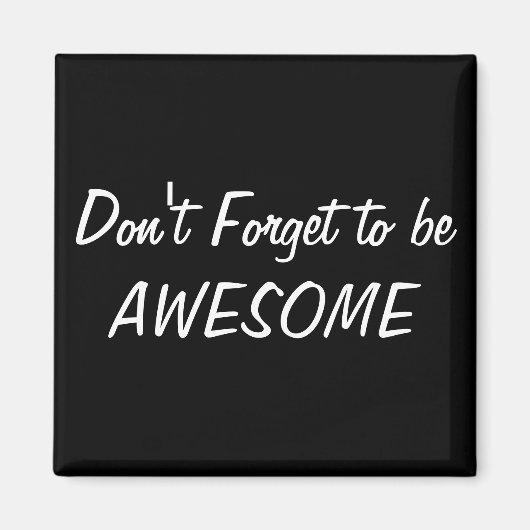 メッセー感動的ジ マグネット (正面)