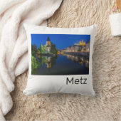 メッツテンプルノイフフランスナイトモゼルお土産 クッション (ブランケット)