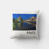 メッツテンプルノイフフランスナイトモゼルお土産 クッション (正面)