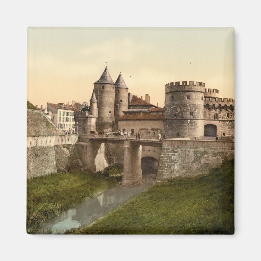 メッツ – ドイツの門 マグネット (正面)