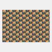 メッテルニッヒモダン:ヴィンテージポスター ラッピングペーパーシート (正面3)