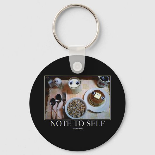 メッドを連れて！キーチェーン キーホルダー (正面)