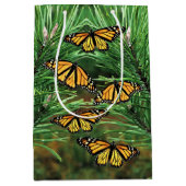 メッド抱き枕（昆虫）オオカバマダラ、モナークオンパインブリューズ ミディアムペーパーバッグ (正面)