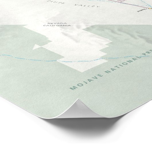 メッド湖国立レクリエーションエリア ポスター (角)