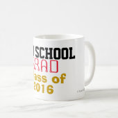 メッド・スクールの大学院クラス コーヒーマグカップ (正面右)