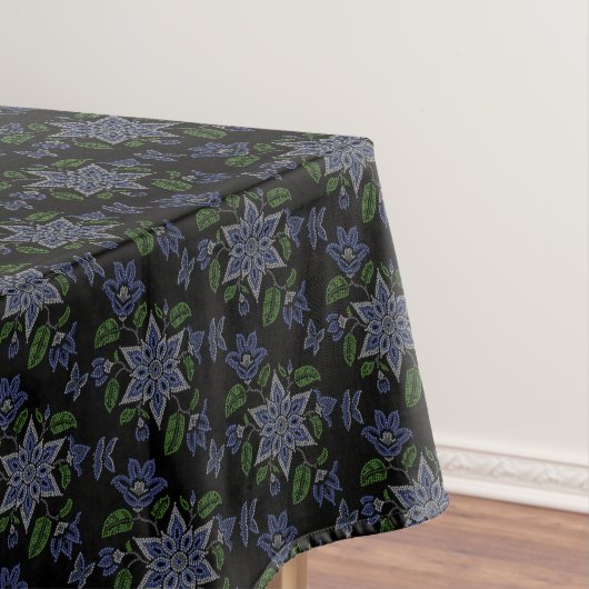 メティスアートテーブルクロス先住民ビーディングダイニングデコール テーブルクロス (インサイチュ)