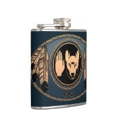 メティスアートフラスコカスタムー国旗フラスコ フラスク (右)