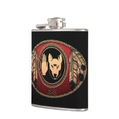 メティスアートフラスコカスタムー国旗フラスコ フラスク (左)