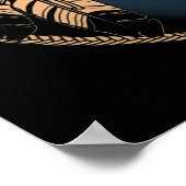 メティスアートポスターMetis反逆ウルフプリントポスター ポスター (角)