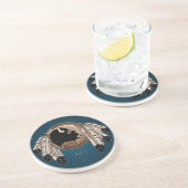 メティスコースターズファースト・ネーションズプライド野生生物ギフト コースター (側面)