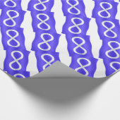 メティスフラグラッピング紙ファーストネーションズアート紙 ラッピングペーパー (角)