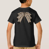 メティスプライドキッズTシャツFirst Nation Art Tee Tシャツ (裏面)