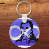 メティスプライドキーチェーンメティスリーダーCuthbertグラントG キーホルダー (正面)