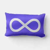 メティス国旗の枕の最初の国の国旗の枕 ランバークッション (裏面)