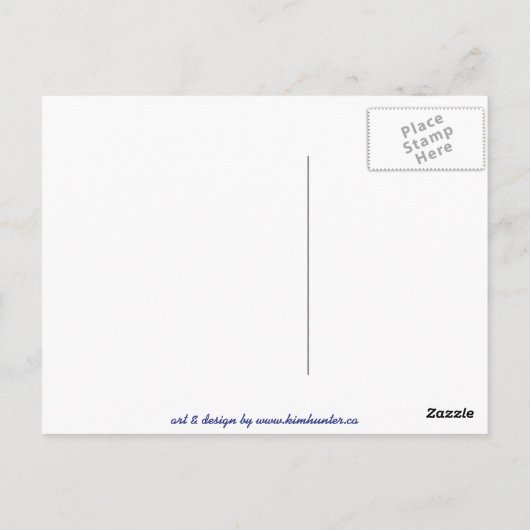 メティス国旗はがきメティス最初の国カード ポストカード (裏面)