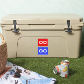 メティス国旗、メティス国旗 シール (クーラー)