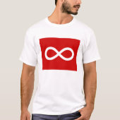 メティス国旗、メティス国旗 Tシャツ (正面)