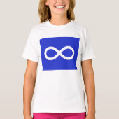 メティス国旗、メティス国旗 Tシャツ (正面)