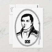 メティス ポストカード 初代メティス指導者 ポストカード (正面/裏面)